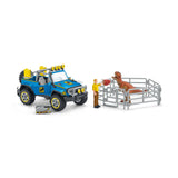 Schleich dinosaurier off-road fordon med wachtpost 41464