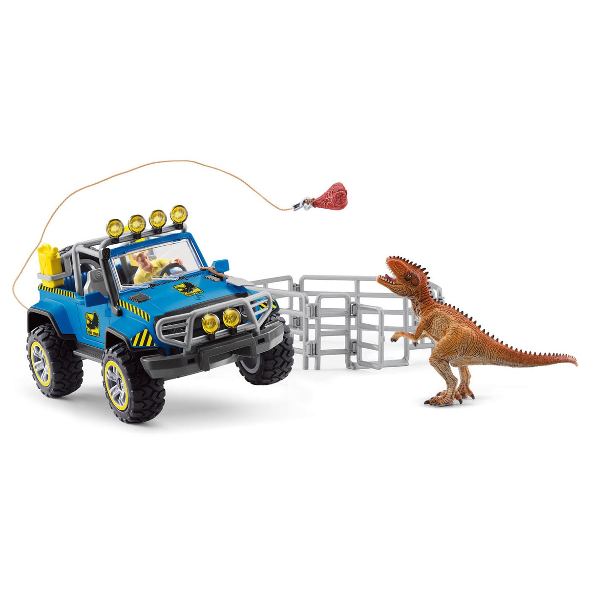 Schleich dinosaurs terénní vozidlo s Wachtpost 41464