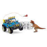 Schleiich Dinosaurier Offroad-Fahrzeug mit Wachtpost 41464