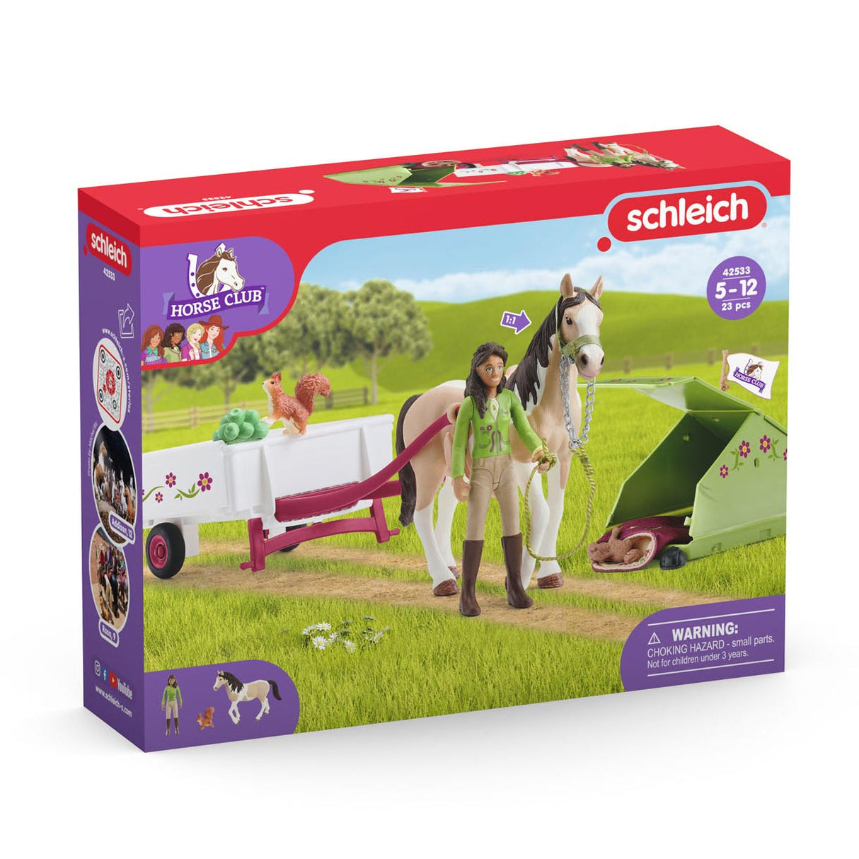 Schleich Horse Club Sarah's Camping Trip 42533