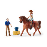 Schleich Horse Club Adventure con automóvil y remolque de caballos 42535