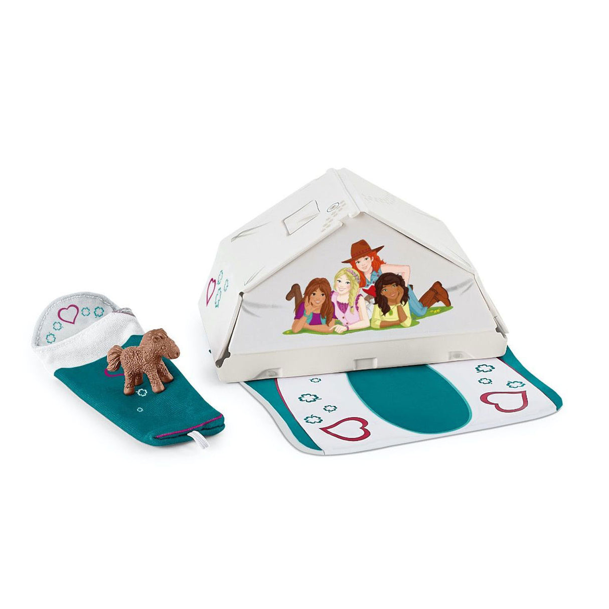 Schleich horse club accessoires camping 42537