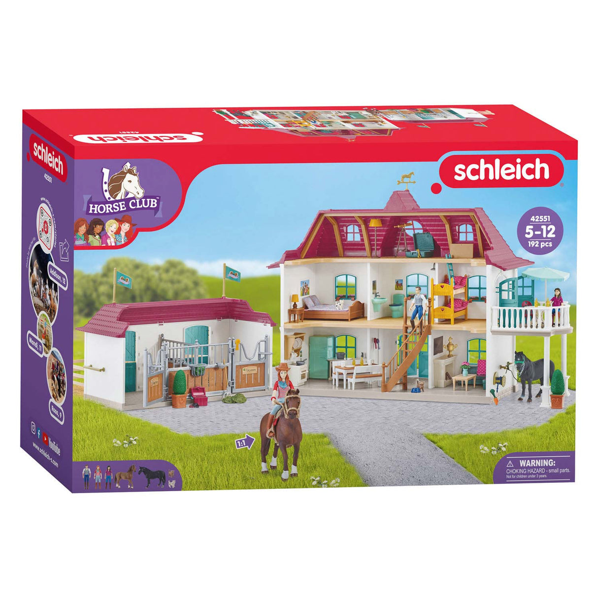 Schleich Horse Club Lakeside Horse Farm 42551