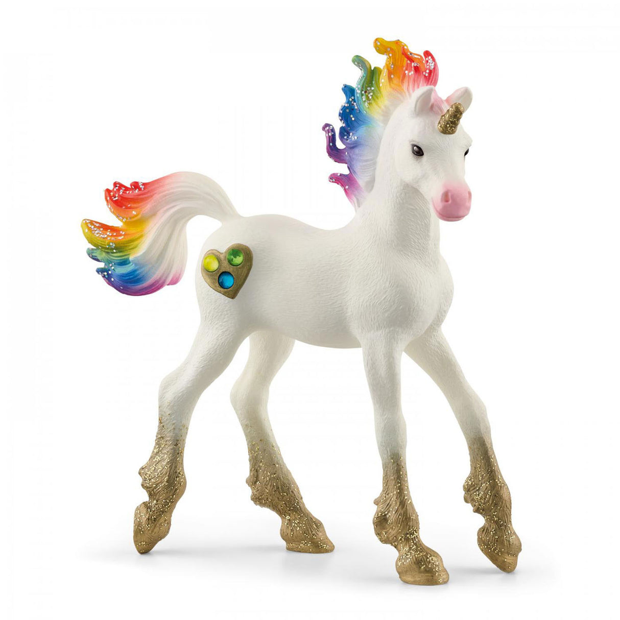 Schleich Bayala Rainbow Unicorn hříbě 70727