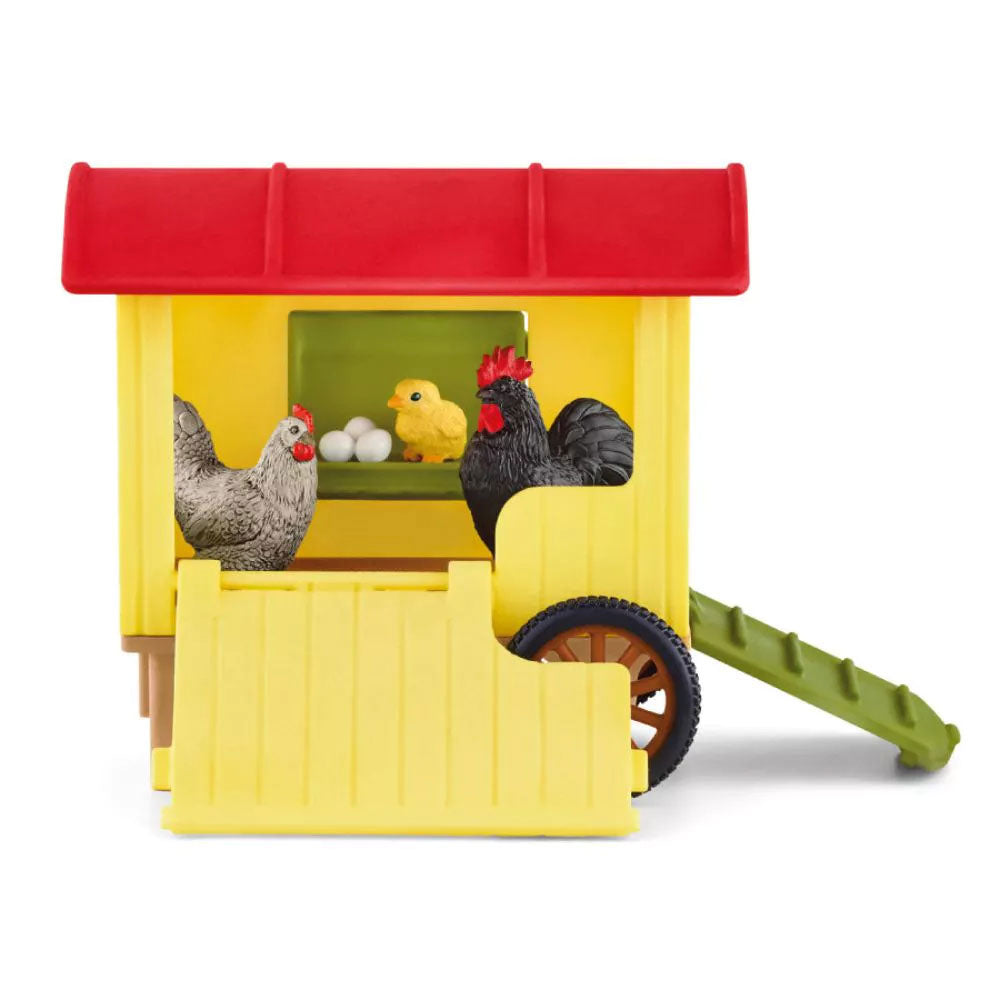 Schleich Bauerenhaff Welt Poulet coop 42572