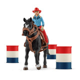 Schwartich Farm World Barrel Racing mat Cowgirl 42576