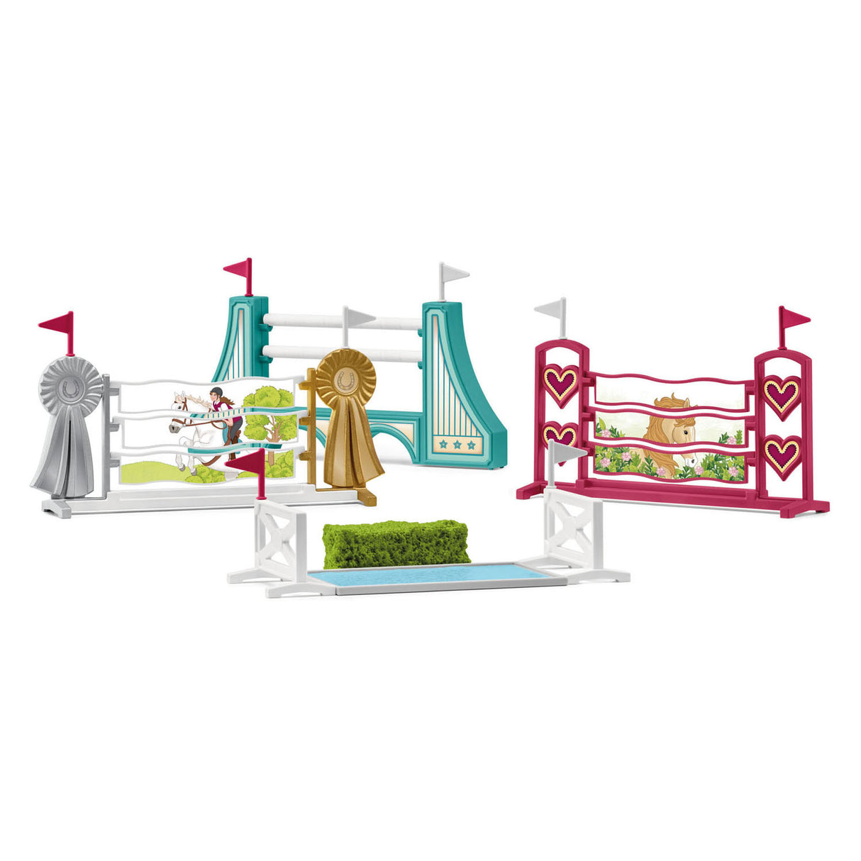 Schleich Horse Accessories for the Obstacle Course 42612