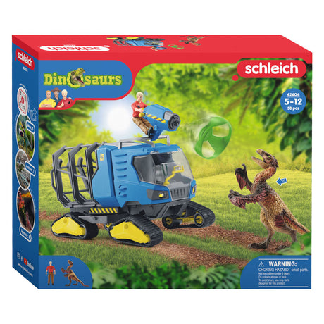 Schleich dinosaurer terrengkjøretøy 42604