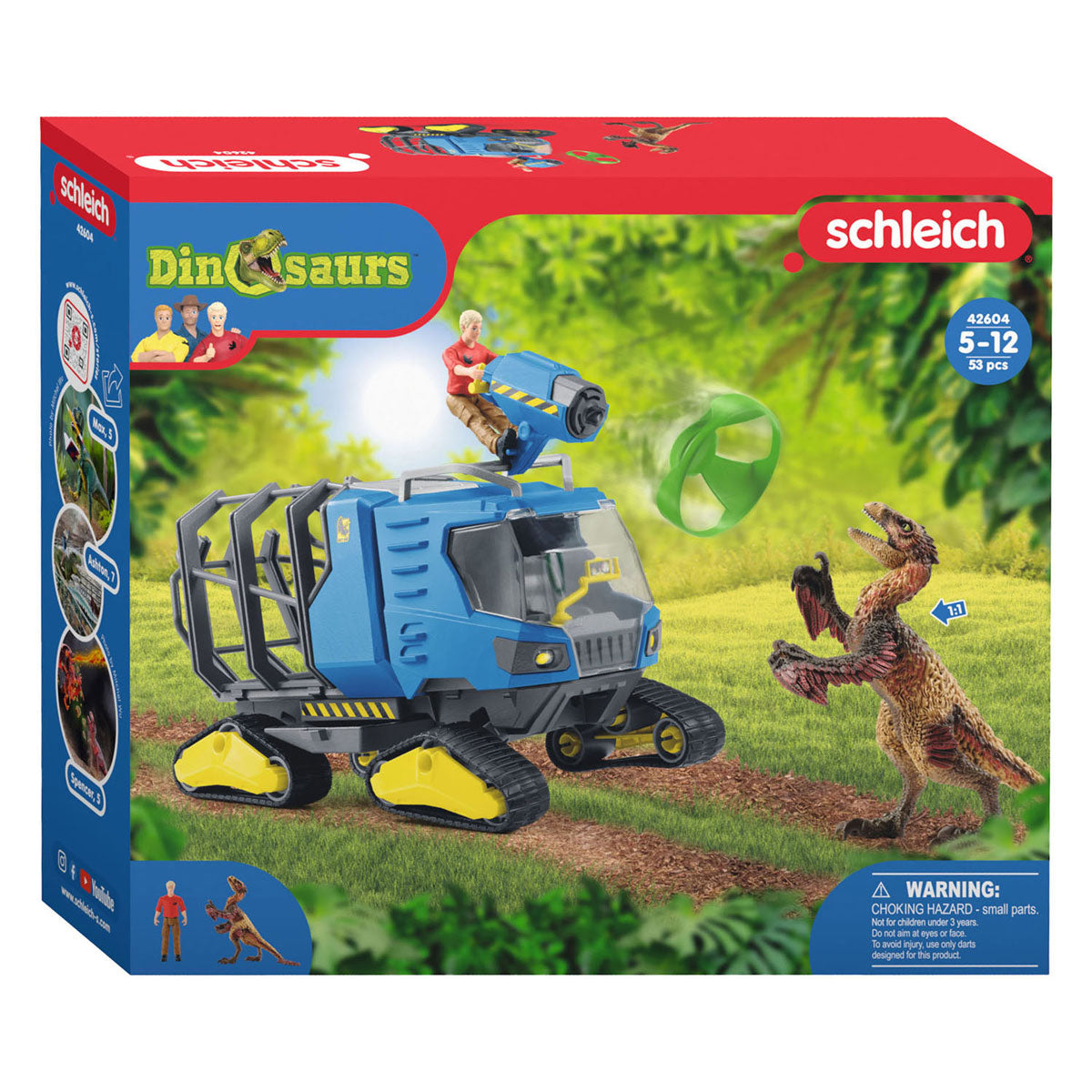 Schleich Dinosaurs Site vehicle 42604