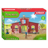 Schleich Farm World Large Stable Red 42606