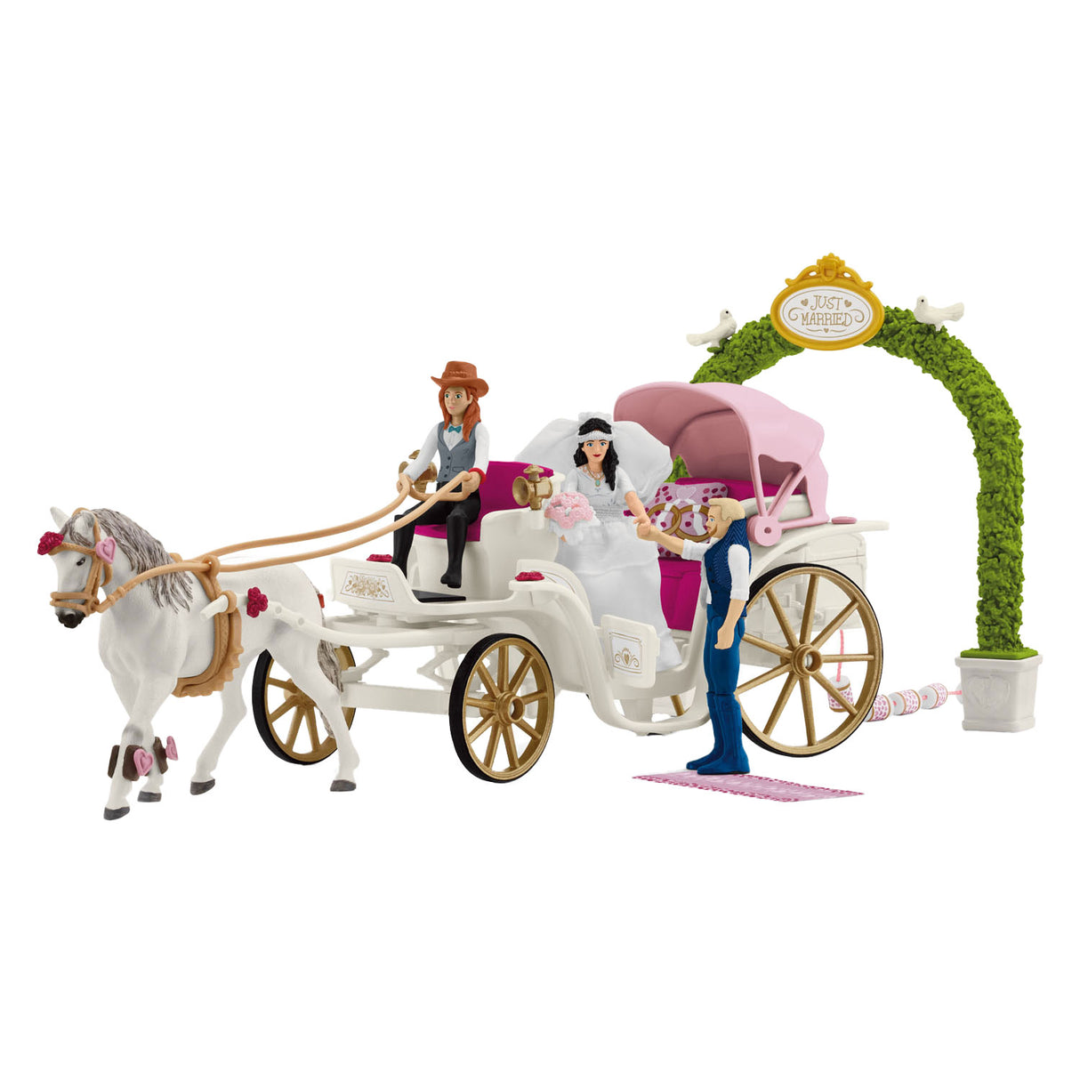 Coach di nozze del Schleich Horse Club 42641