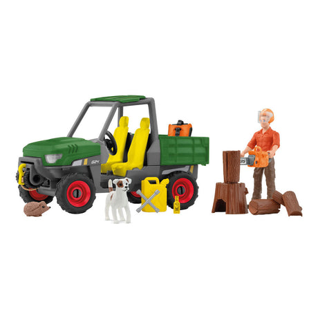 Schleich farm world sagbruk med kjøretøy - 42659