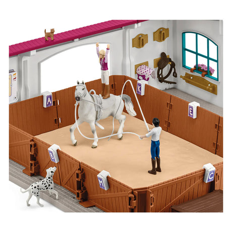 Jazdiareň konského klubu Schleich peppertree 42639