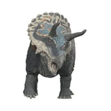 Schleich dinosaur toy triceratops with movable head.