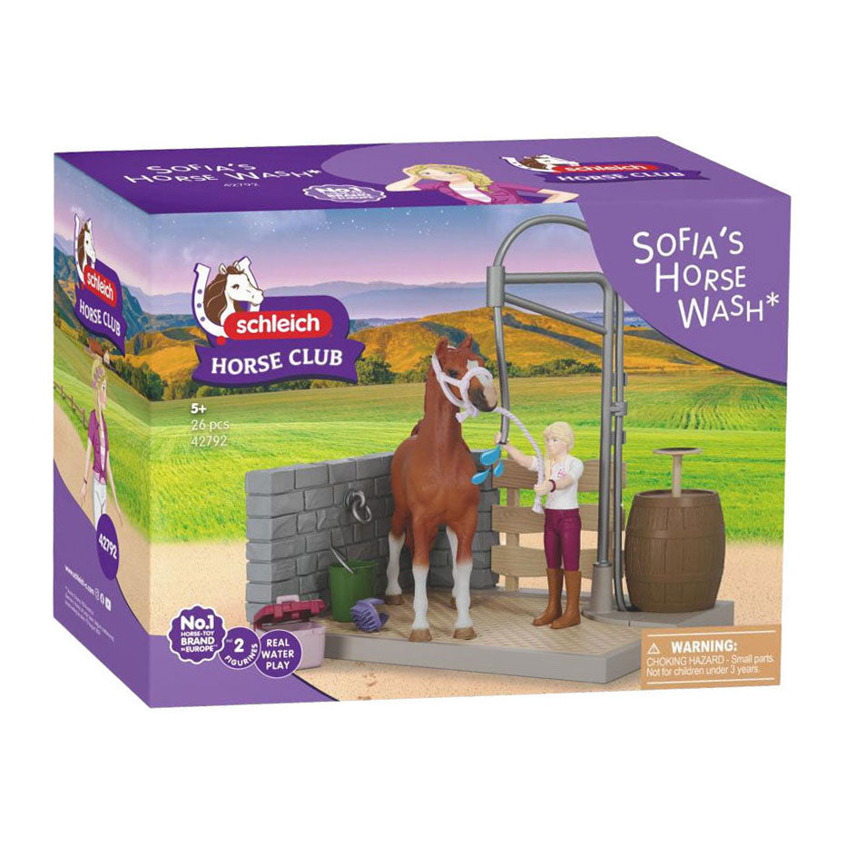 Schleich 42792 Sofias hestevaskestation