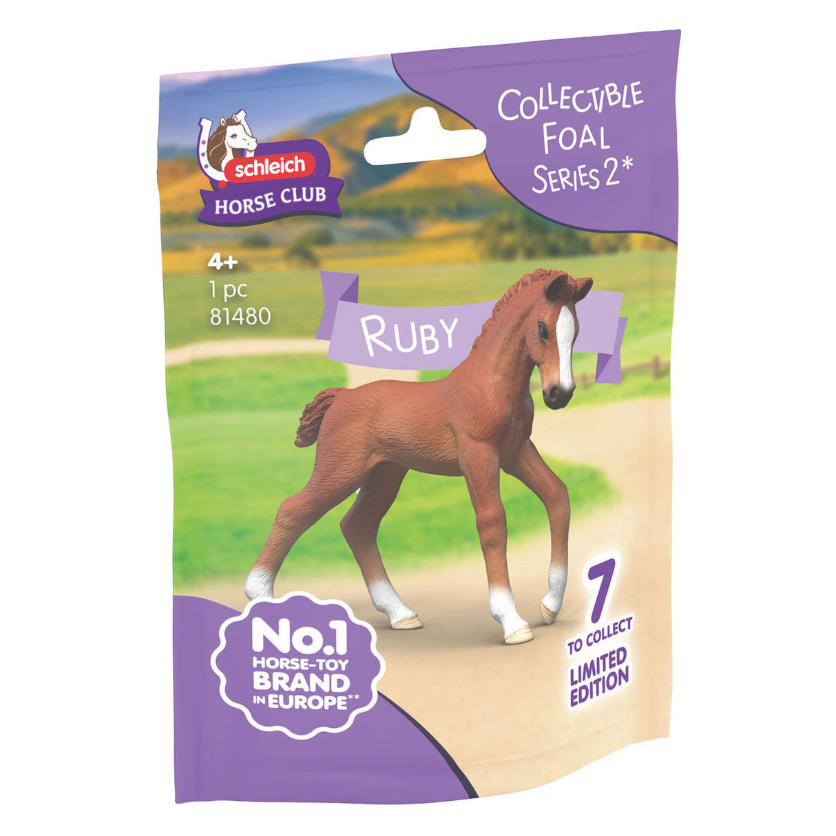 Schleich club capall inbhailithe searraigh ruby 81480