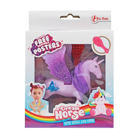 Dream Horse jednorożec gra Pegass z pędzlem