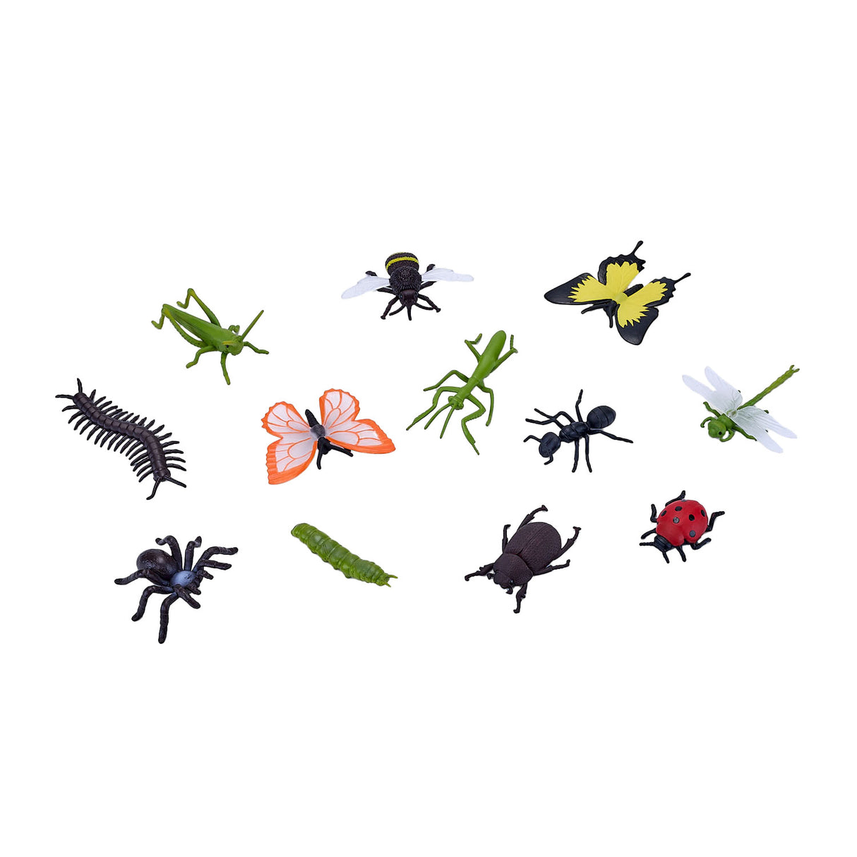 Mojo Wildlife Mini Insects and Spiders, 12dlg. 380058