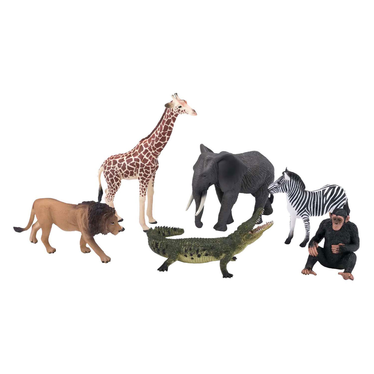 Mojo wildlife wilde Déieresafari Play Set, 6DLG. - 380026