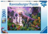 Ravensburger puzzle země dinosaurů - skládačka - 200 dílků