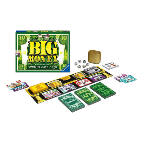 Ravensburger big money game green 37 cm | 4 pieces