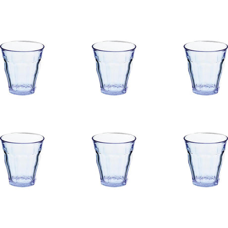 Duralex Glas Picardie Blue 200ml 6 Stéck