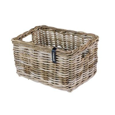 Panier de vélo de basilic dax grand gris