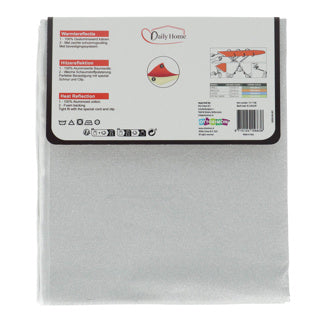 Daily Home ironing board cover metal m 120x38 cm grey cotton foam