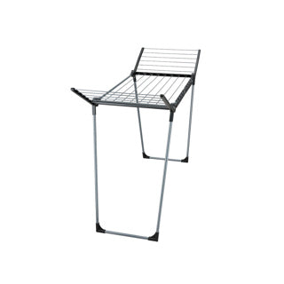 Leifheit drying rack pegasus 150 solid slim - black