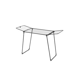 Brabantia Hangon ze Trockner Rack - 18 m - ausklappbar Wäschstull - mat schwaarz