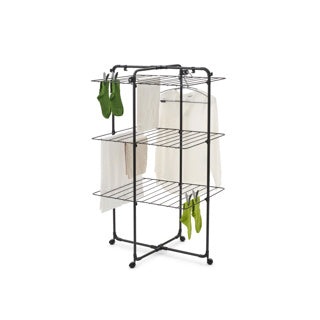 Torre de secagem Brabantia hangon 23 metros preto mate