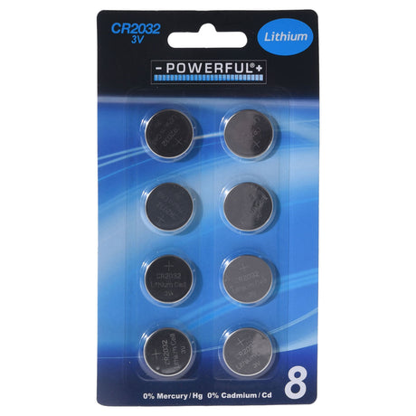 Batteries de cellules boutonnées CR2032