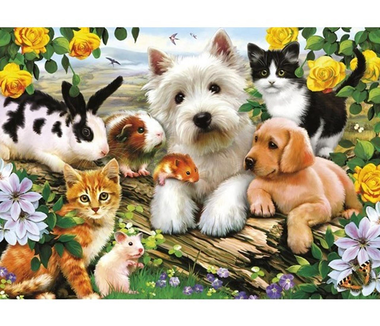 Ravensburger Puzzel Déier Frënn - Puzzel - 300 Stécker