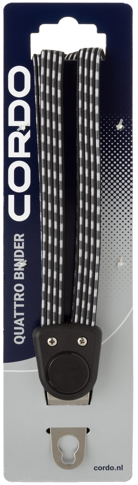 Cordo snelbinder quattro strong zwart-grijs
