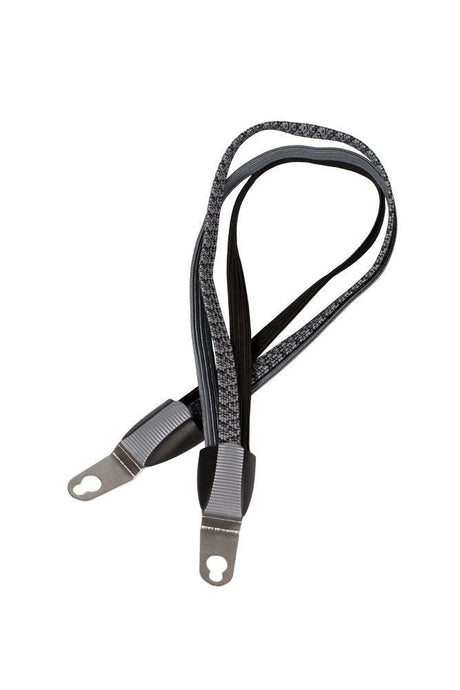 Cordo snelbinder trio grijs-zwart- zilver met afneembare platen