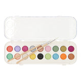 Watercolor Set Metallic, 18 colors