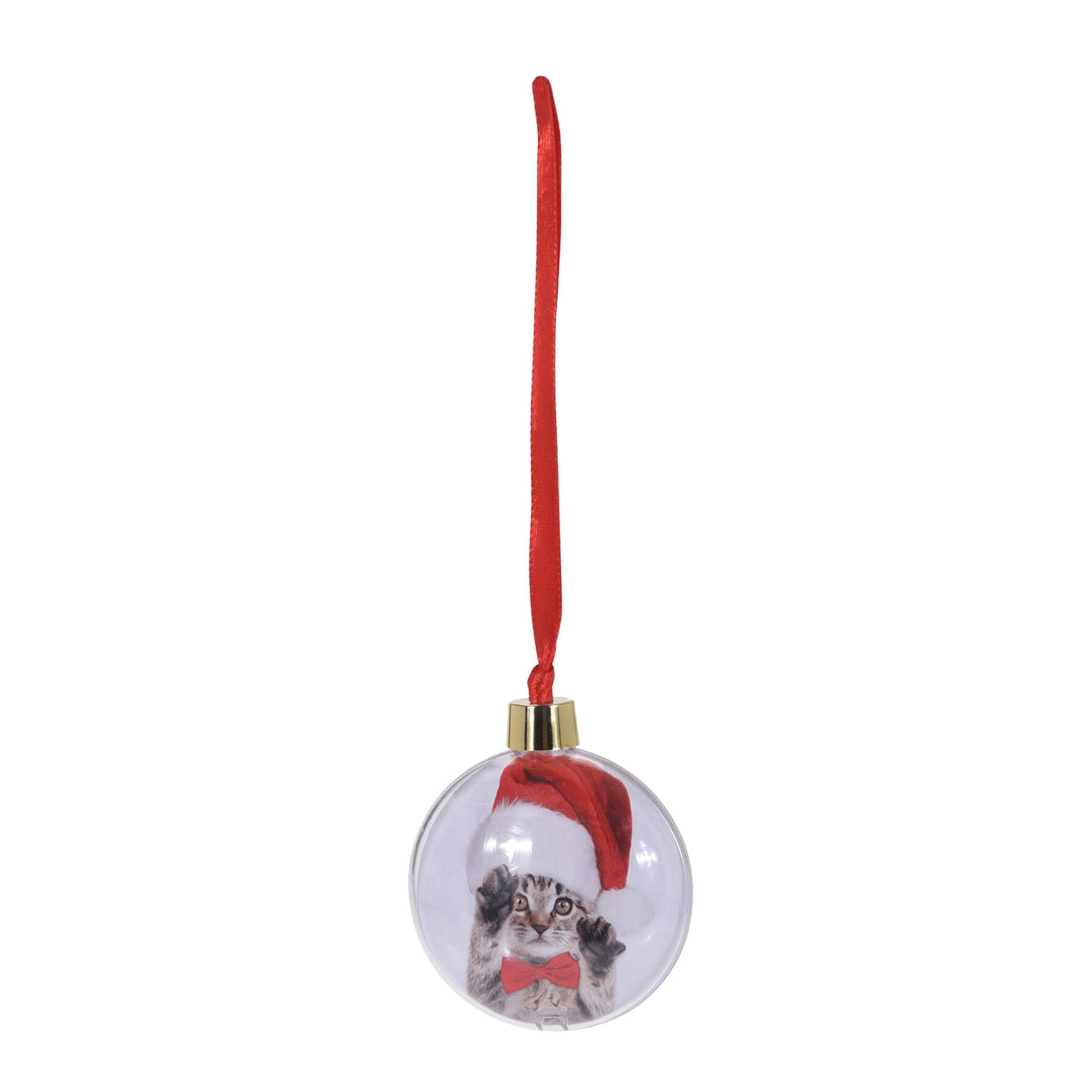 Weihnachtskugel mit Fotohalter
