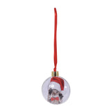 Weihnachtskugel mit Fotohalter