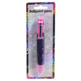 Multi -color pen with sequins