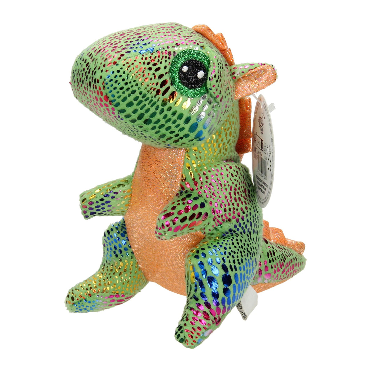 Pluchen Dino with shimmering