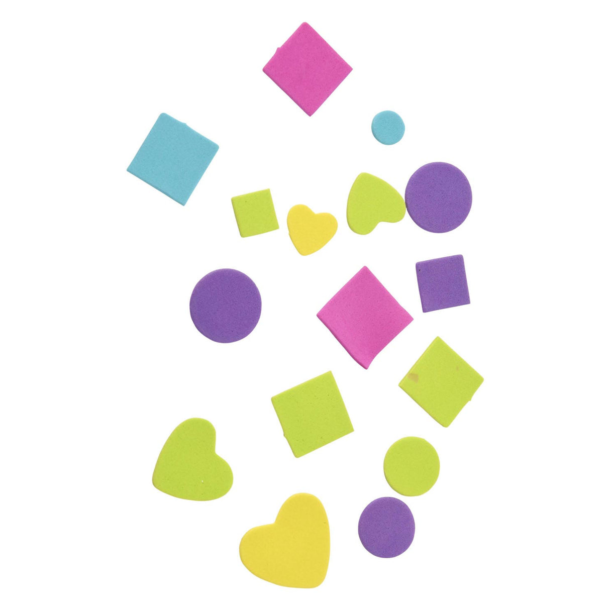 Stickers eva shapes, 18gr.