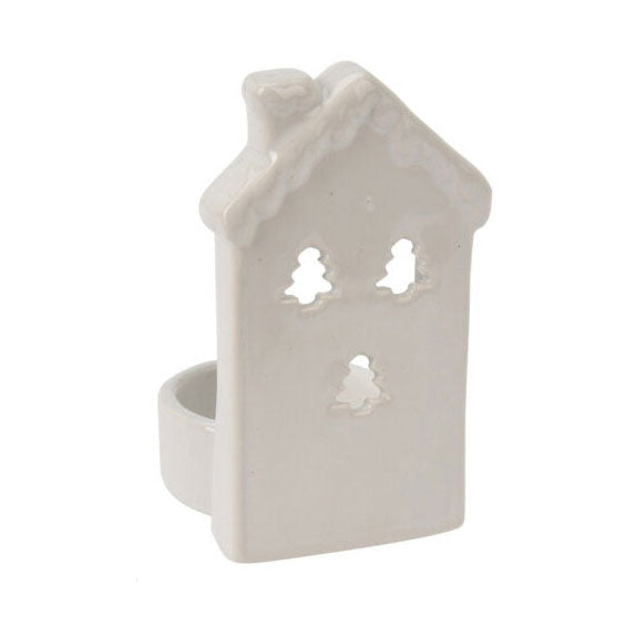 Porcellana del supporto di tealight, set di 12