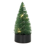 Glitter di albero di Natale a LED, 10 cm