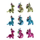 Dinosaurus Christmas hanger 12cm, 27st.