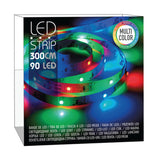 - LED -stripe 3 m gummi 90 stykker