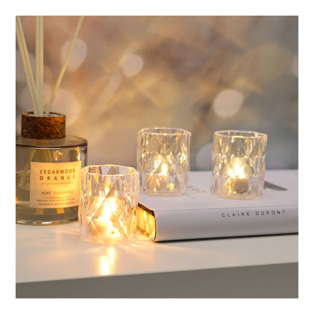 Ledet Tealight Transparent, 12.