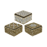 Box 7x4cm Gold, set of 12