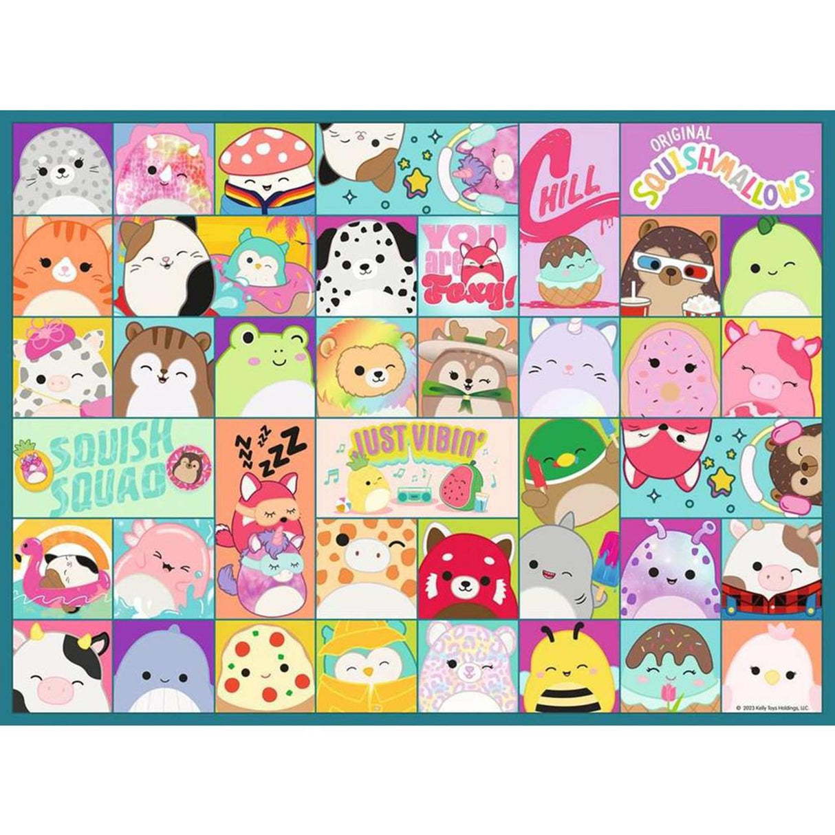 Ravensburger puzzle squishmallows 100 xl pieces