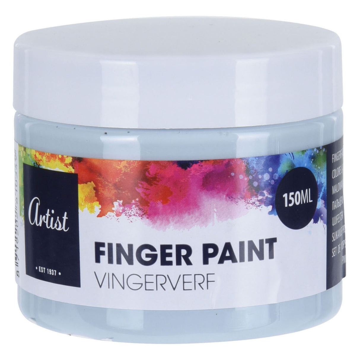 Fingerpaint in Pot Pastel, 12pcs.