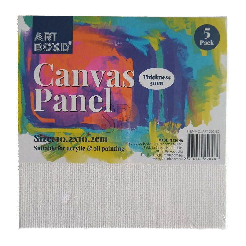 Painter Canvas 10x10cm, 5st.